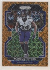 2021 Panini Prizm Lazer Prizm Marcus Peters #287 2l4