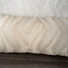 Hotel Collection Decorative Pillow 12 x 24 Cotton Cover, Polyester Fill