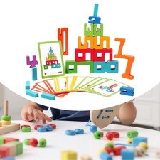 Wooden Number Puzzle Block Toys Large Number Puzzle Block Learn Math Numbers for