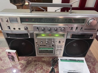 Toshiba RT-S90 BomBeat Address Boombox Cassette Radio Japan Manual