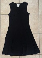 Ann Taylor Loft Petites Black Dress Womens Size 2P Sleeveless Little Black Dress