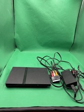 Sony PS2 PlayStation 2 Slim Console - Tested And Working With All Cables