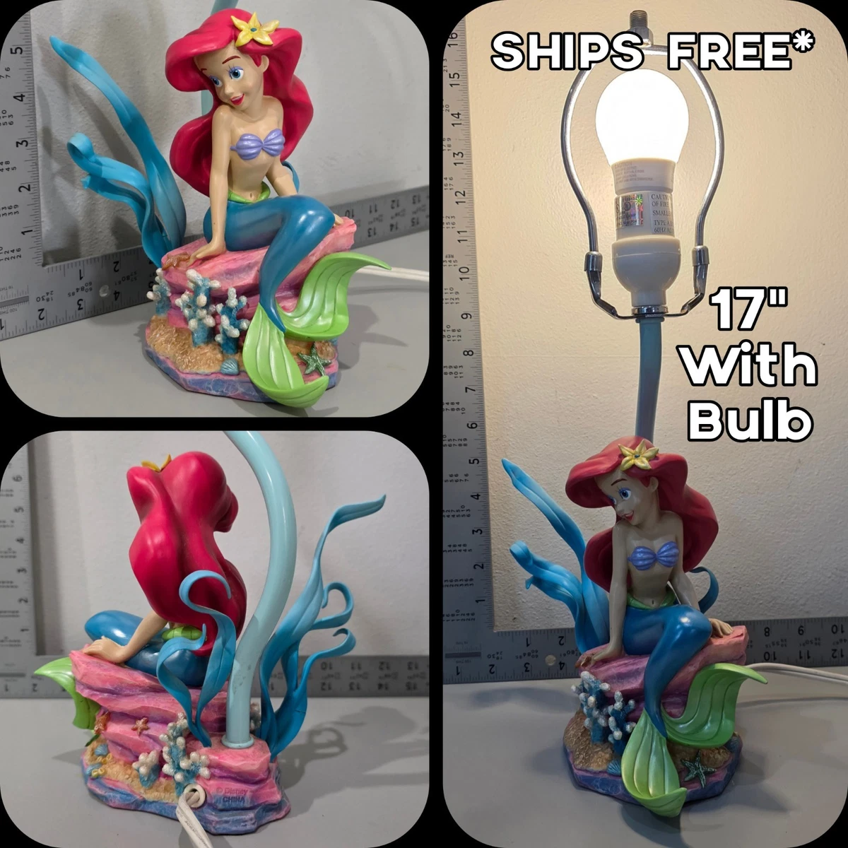 Little Mermaid Lamp In Disney Lamps (1968-Now) for sale | eBay