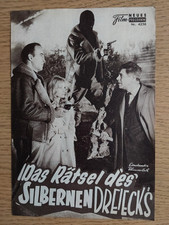 DAS RÄTZEL DES SILBERNEN DREIECKS++++FILMPROGRAMM+++