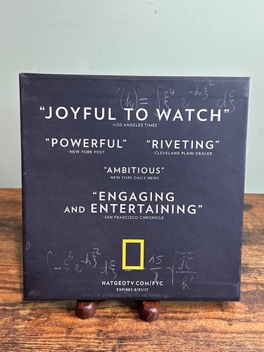 GENIUS Season 1 FYC Emmy 2017 Einstein 2 DVDs + coloring book 10 Eps Nat Geo - Imagen 9 de 10