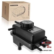 Engine Coolant Overflow Recovery Reservoir Tank W/Cap Sensor - Compatible