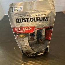 Rust-Oleum Anti-Skid Additive for Concrete Surfaces, Mix With Paint, 3.4 Oz Pack