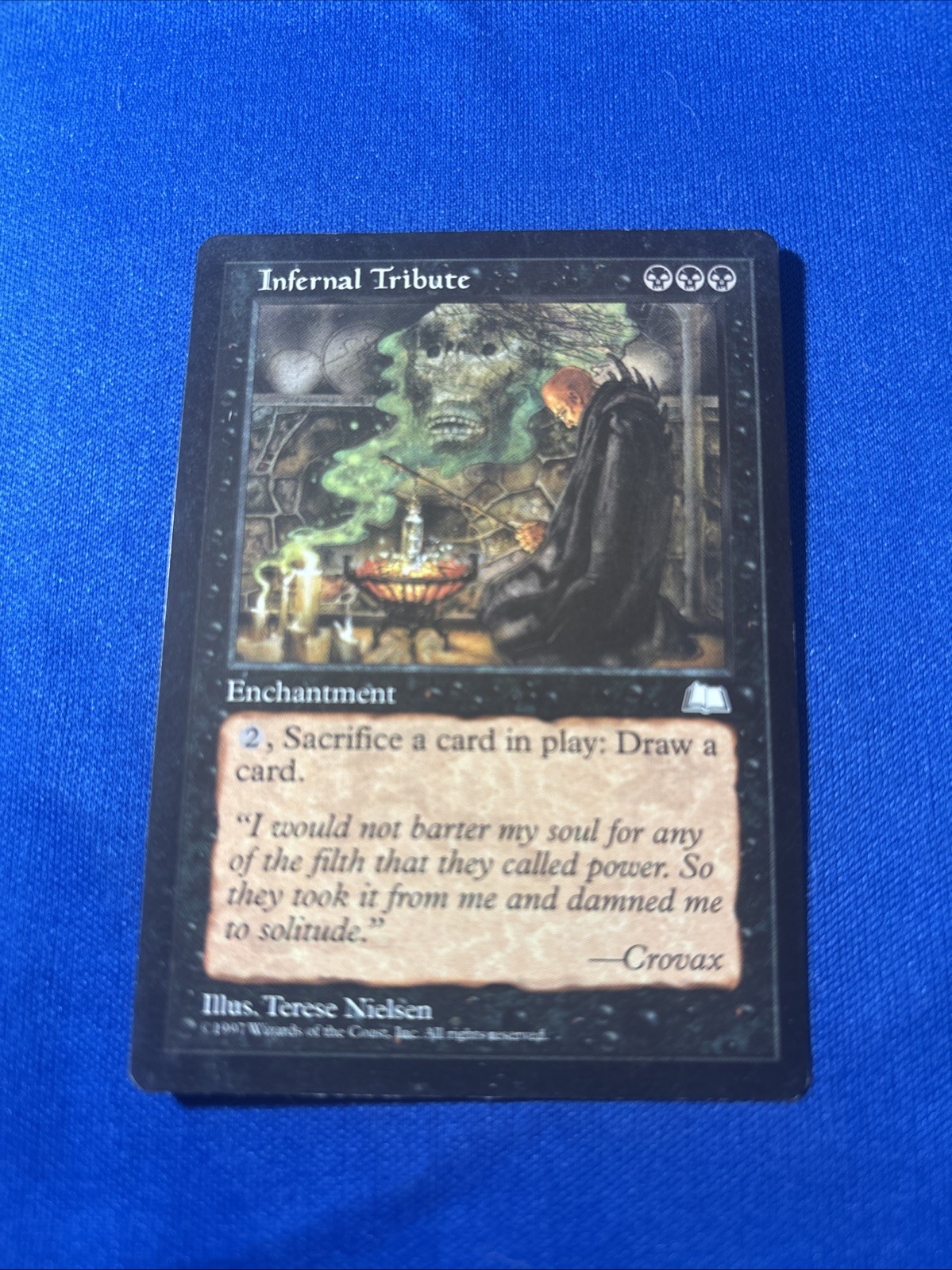 INFERNAL TRIBUTE LP Weatherlight Reserved List  mtg Magic fast shipping