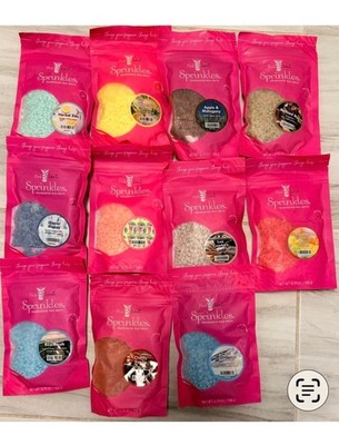 Pink Zebra wax Sprinkles- NEW 3.75 oz. Bags/Jars  You Pick your scent