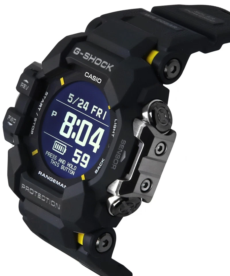 Casio G-SHOCK Rangeman Master Of G-Land Digital Solar GPRH1000-1 200M Mens Watch - image 3 of 4