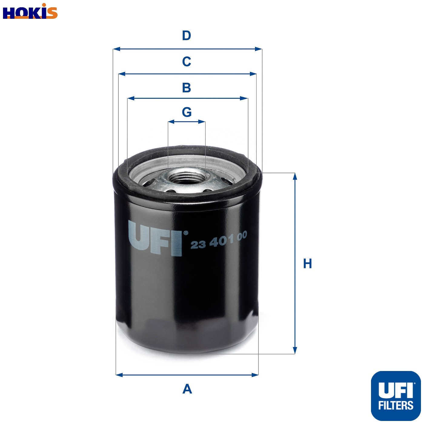 Ufi Filters Ufi 23.401.00 Oil Filter - Image 5