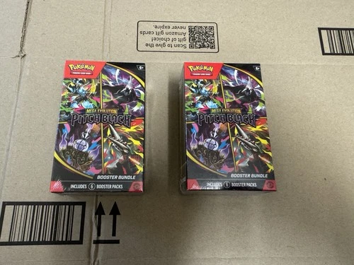 Pokemon TCG Mega Evolution Pitch Black Booster Bundle Box x2