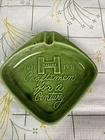 Vintage Royal Haeger Craftsman For A Century Ashtray Green
