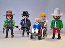 Playmobil Western Bandit Cowboy Stadtbewohner Farmer Figuren