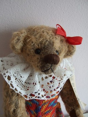 Unikat - wunderschöner Grisly Künstlerbär von Daniela Lederle Teddybär Teddy Bär