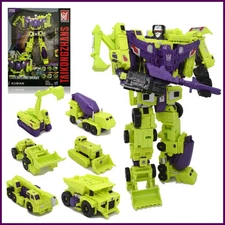 HZX 6In1 Devastator Haizhixing Transformation Toys Anime Action Figure