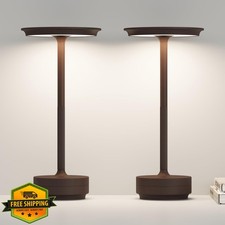 Lámpara de mesa inalámbrica ZTFLOS Rust-2