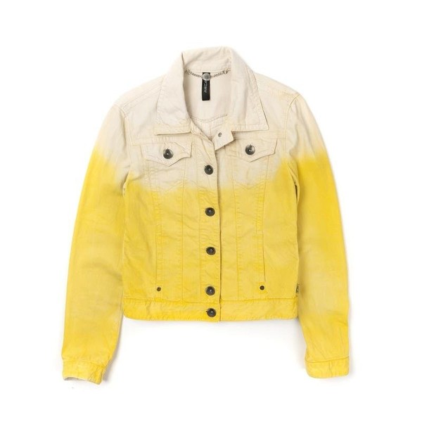Women Marc Cain Jacket Yellow Denim 36 / S / 44