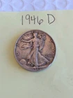 United States 90% Silver Walking Liberty Half 1946 D Denver VERY SCARCE