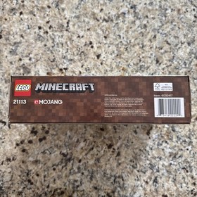 Lego Set 21113 Minecraft The Cave Retired New in Open Box Manual included