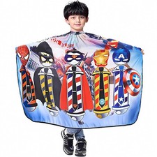 KIDS Barber Cape Haircut Hair Cutting Children Toddler Boys Girls Hairdressin...