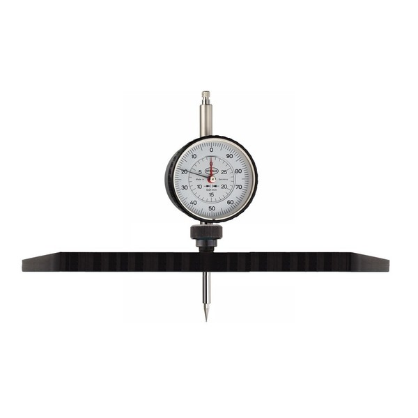 Steinle 3819 TiefenmessgeräT Mit Analog Messuhr 0 - 30 Mm MessbrüCke: 250 Mm - A-image