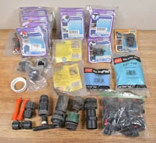 LOT of Drip Irrigation Taps Connectors Tips & More Mostly MISTER LANDSCAPE Brand