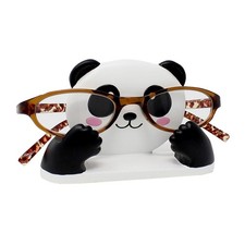 Animal Face Eyeglass Stand Holder for Reading Glasses Whimsical Home Dorm Decor