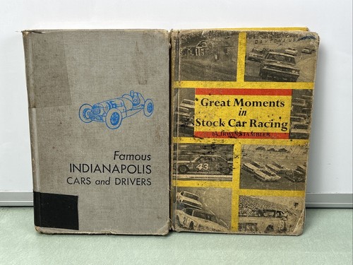 Famous Indianapolis Cars And Drivers & Great Moments In Stock Car Racing Books