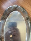Vintage WM Rogers Silver Plated Oval Bread Tray Plate #419 12.5” x 7.5” — photo 7