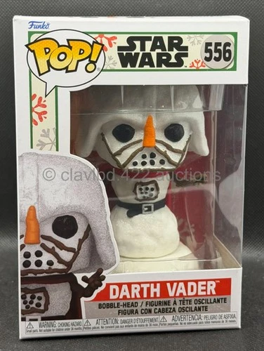 Funko POP!  Star Wars Holiday Snowmen: Darth Vader Snowman - 556 Movies