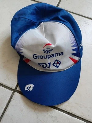 CASQUETTE CYCLISTE PUB TOUR DE FRANCE GROUPAMA FDJ TAILLE L/D6 TBE - Photo 1/3