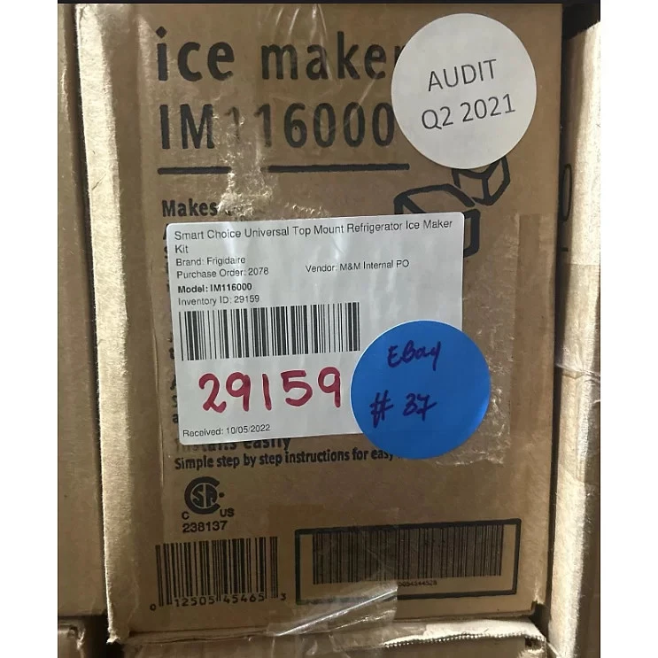 Frigidaire Smart Choice Universal Top Mount Refrigerator Ice Maker Kit New | E37
Opens in a new wind