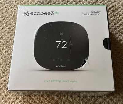 Ecobee3 Lite WiFi Smart Thermostat - Black