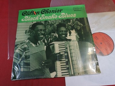 Clifton Chenier  BLACK SNAKE BLUES  -  LP Arhoolie AR 19024 France sehr gut