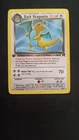 Dark Dragonite 22/82 Rare 1st Edition Team Rocket Set Pokemon Card