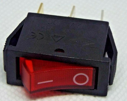 Caravan Motorhome Red 240v rocker switch for Dometic Electrolux Fridge ...