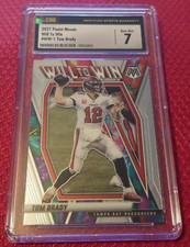CSG 7 Near Mint Tom Brady #WW-1 2021 Mosaic Football Tamps Bay Will to Win