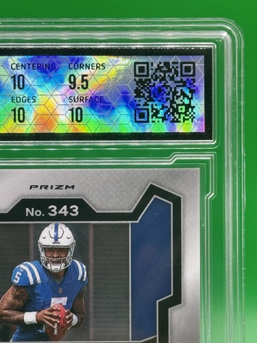 2023 PANINI PRIZM AUTOGRAFO #343 ANTHONY RICHARDSON Rookie Auto Arena Club 10/10 - Foto 8 di 10