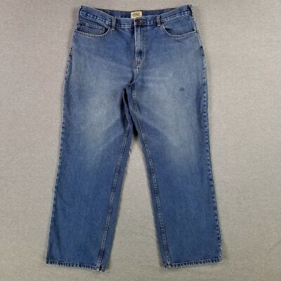 C.E. Schmidt 38x32 Work Wear Denim Blue Jeans
