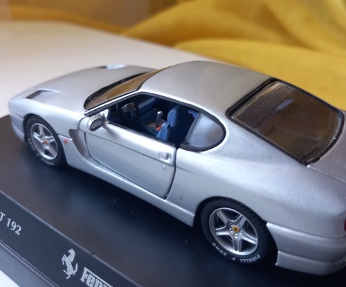 DETAILCARS FERRARI 456 GT argento grigio 192 1:43 auto corsa modello collezione - Foto 12 di 24