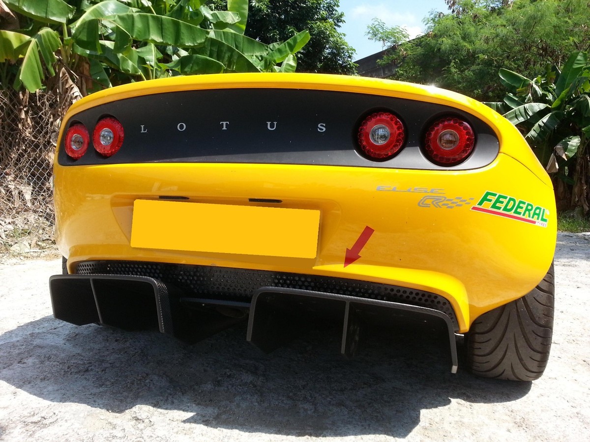 Lotus Elise Rear Diffuser