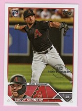 2023 Topps 582 Montgomery Club #135 Buddy Kennedy RC Arizona Diamondbacks