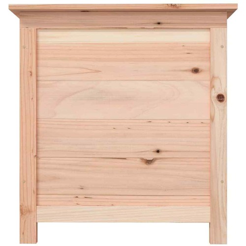 NNEVL Outdoor Cushion Box 50x50x56 cm Solid Wood Fir - Picture 3 of 7