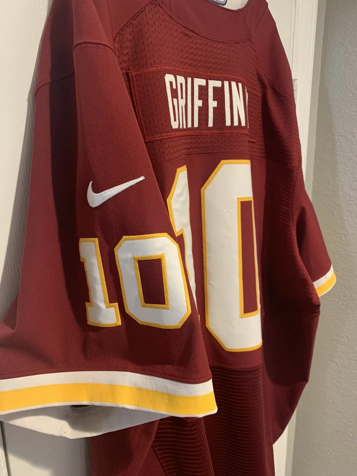 Robert Griffin RG3 Washington Redskins Jersey Nike 60 Men's XXXXL Red On-Field - Изображение 3 из 4