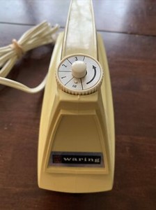 Vintage WARING 3-Speed Electric Mixer HM-43 Harvest Yellow 1970’s Tested