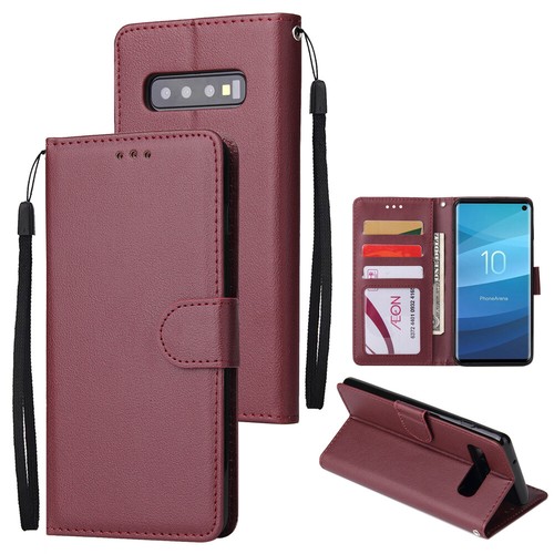 For Samsung Galaxy J3 J5 A8 J8 2018 A10e A32 A72 Wallet Leather Flip Case Cover - Picture 22 of 28