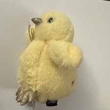 FAO Schwarz Yellow Chick Plush Gold Feet K6