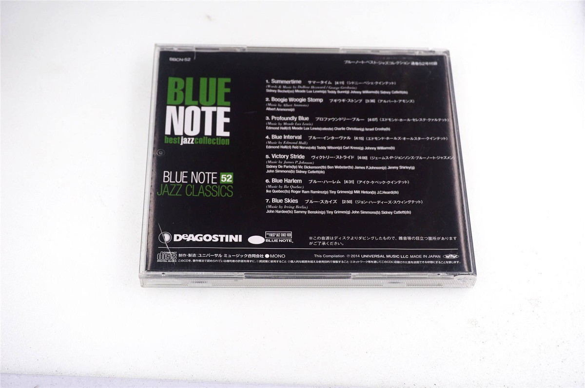 BLUE NOTE BEST JAZZ COLLECTION 52 JAZZ CLASSICS JAPAN CD A5712 | eBay