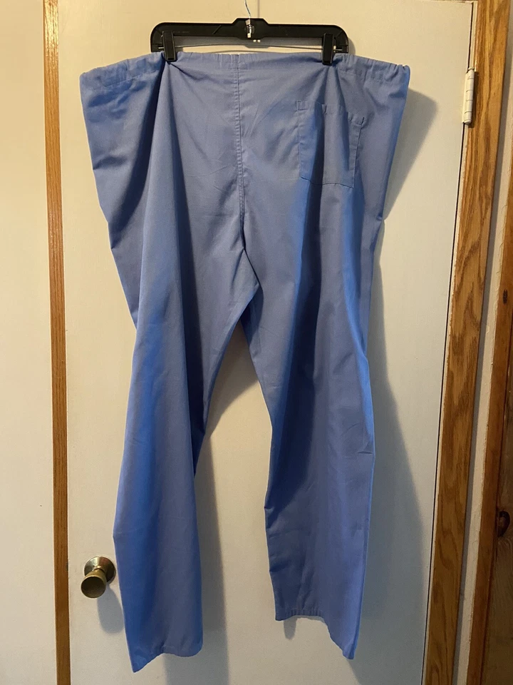 Pantalones Médicos Simply Basic 2x Uniforme Azul Foto 3 de 3